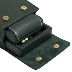 Support Montre Travel Wolf 1834 - British Racing - Vert Foncé - 485441 -Hamilton Magasin ori support montre travel wolf 1834 british racing vert fonce 485441 45075 67228