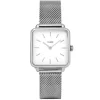 Cluse Tétragone Silver Mesh/White - 28.5 Mm - CW0101207003