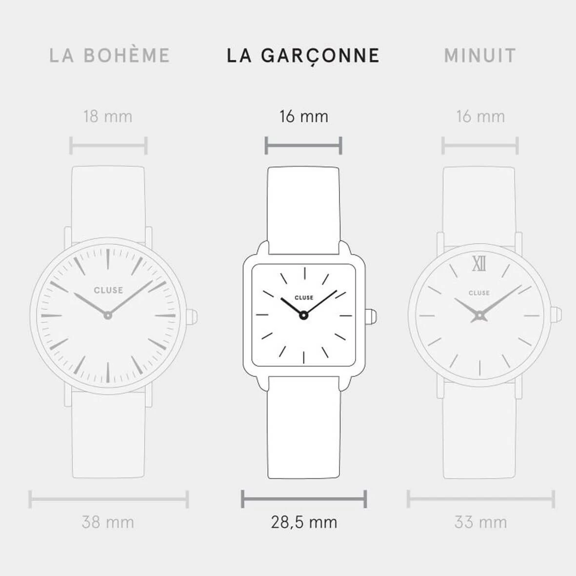 Cluse Tétragone Silver Mesh/White - 28.5 Mm - CW0101207003 5 Cluse Tétragone Silver Mesh/White - 28.5 Mm - CW0101207003 – Image 5